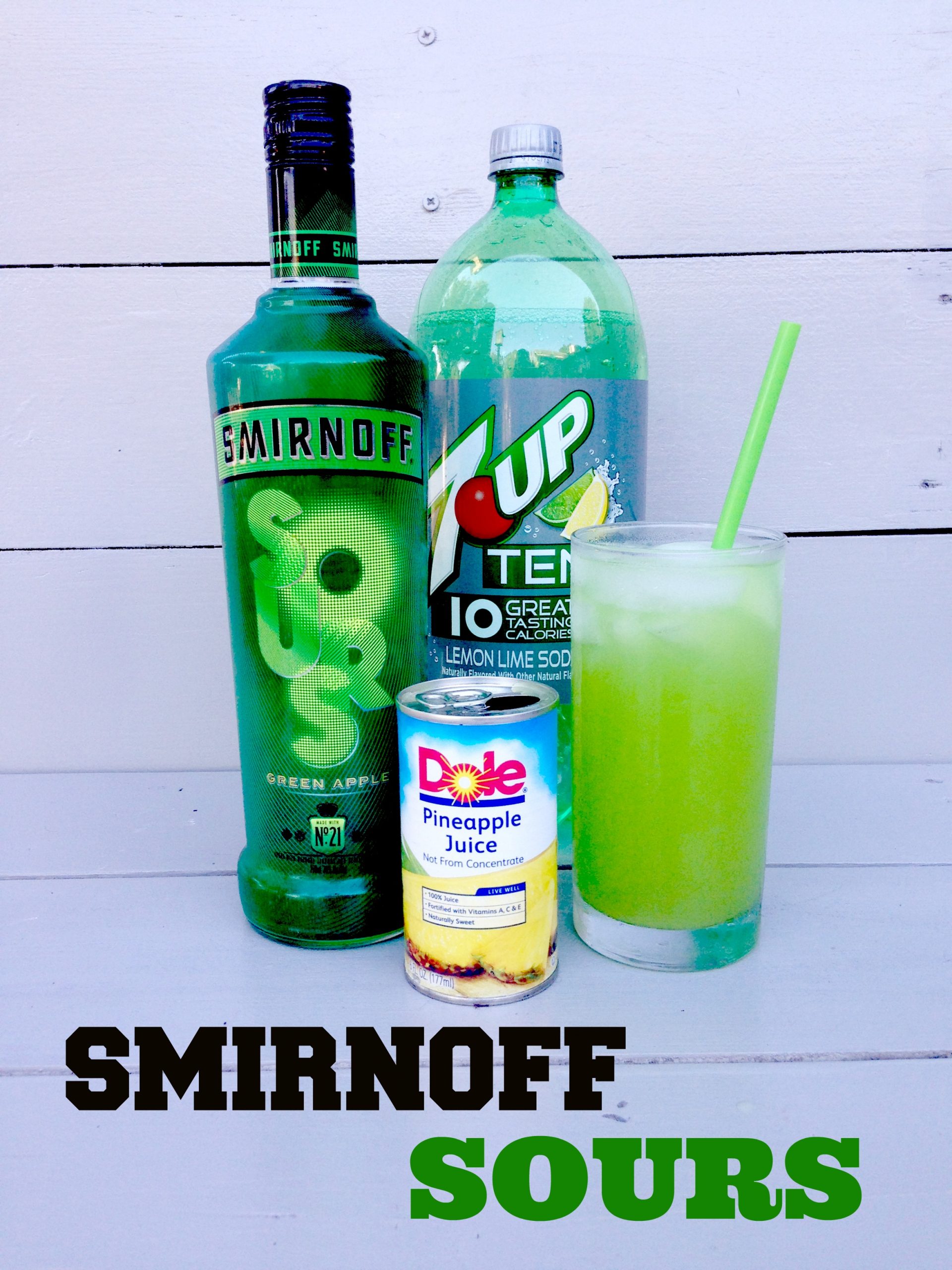 Smirnoff Sours Green Apple Vodka Recipes