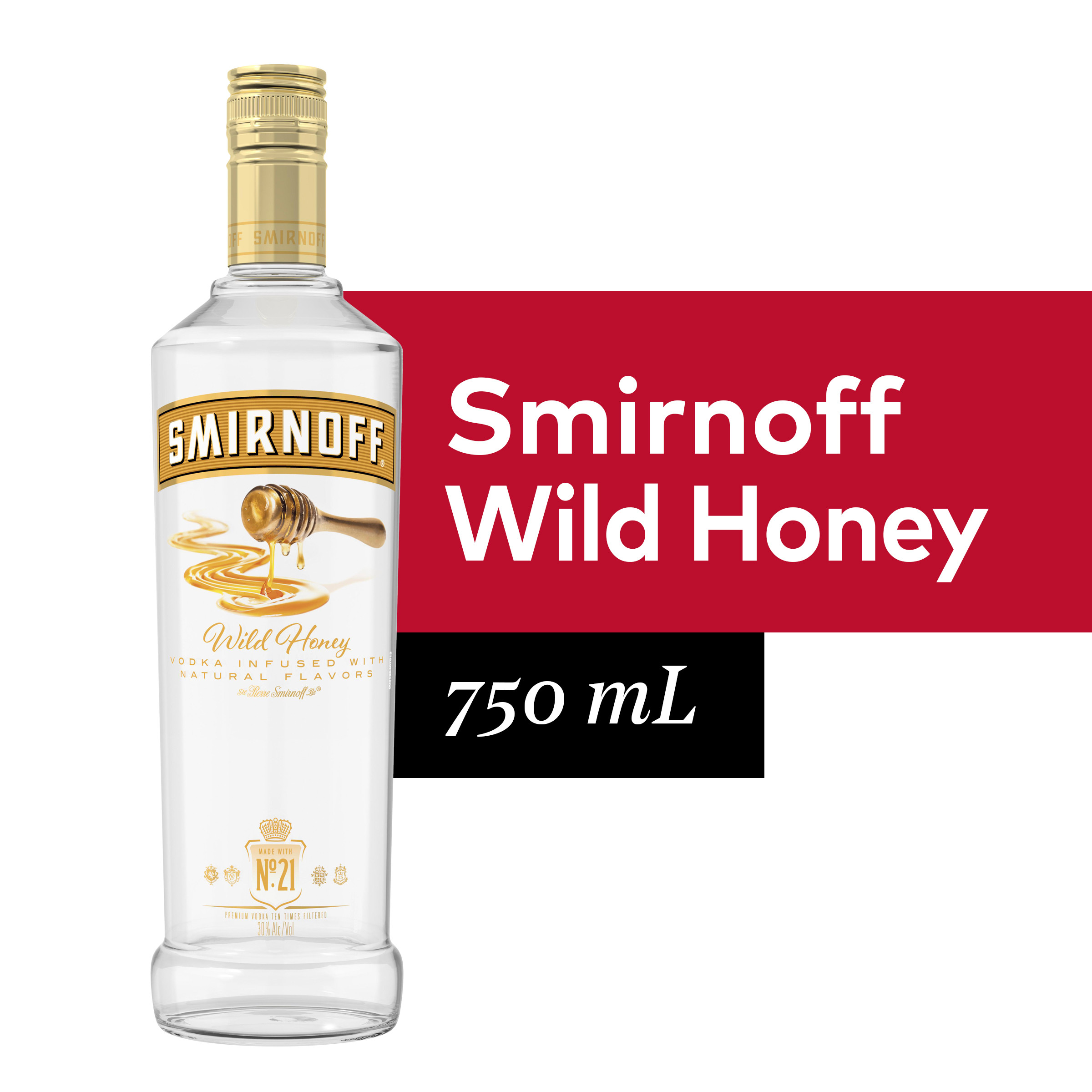 Smirnoff Wild Honey (Vodka Infused With Natural Flavors)