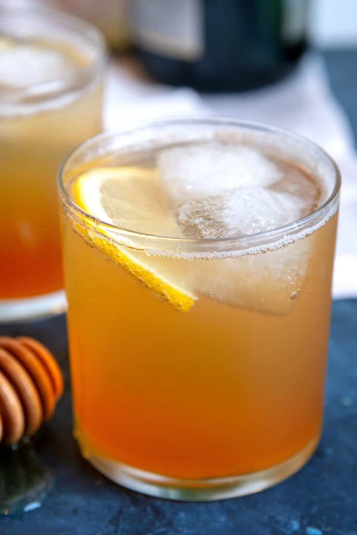 Sparkling Honey Rye Whiskey Cocktail » Honey and Birch ...