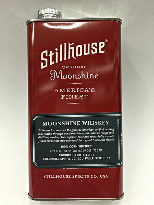 Stillhouse Original Corn Whiskey Moonshine Tin Can ...