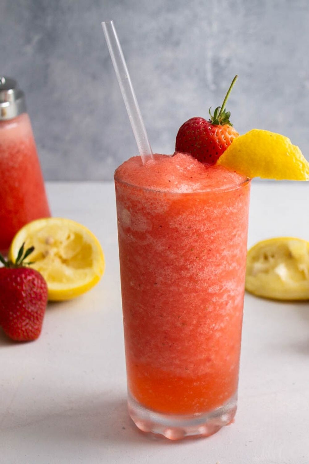 Strawberry Lemonade Vodka Slush Recipe