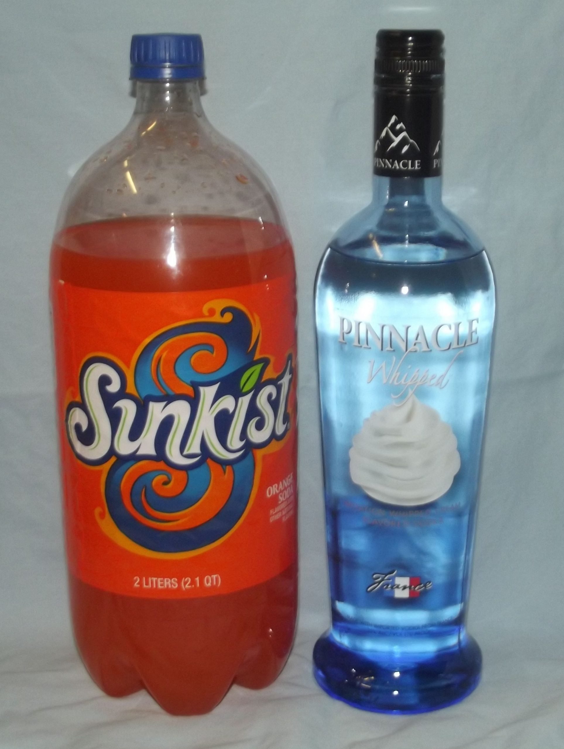 Sunkist and Whipped Cream Vodka Equals Alcoholic Orange ...