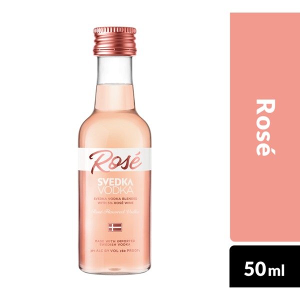 SVEDKA Rose Flavored Vodka Plastic Bottle (50 ml)