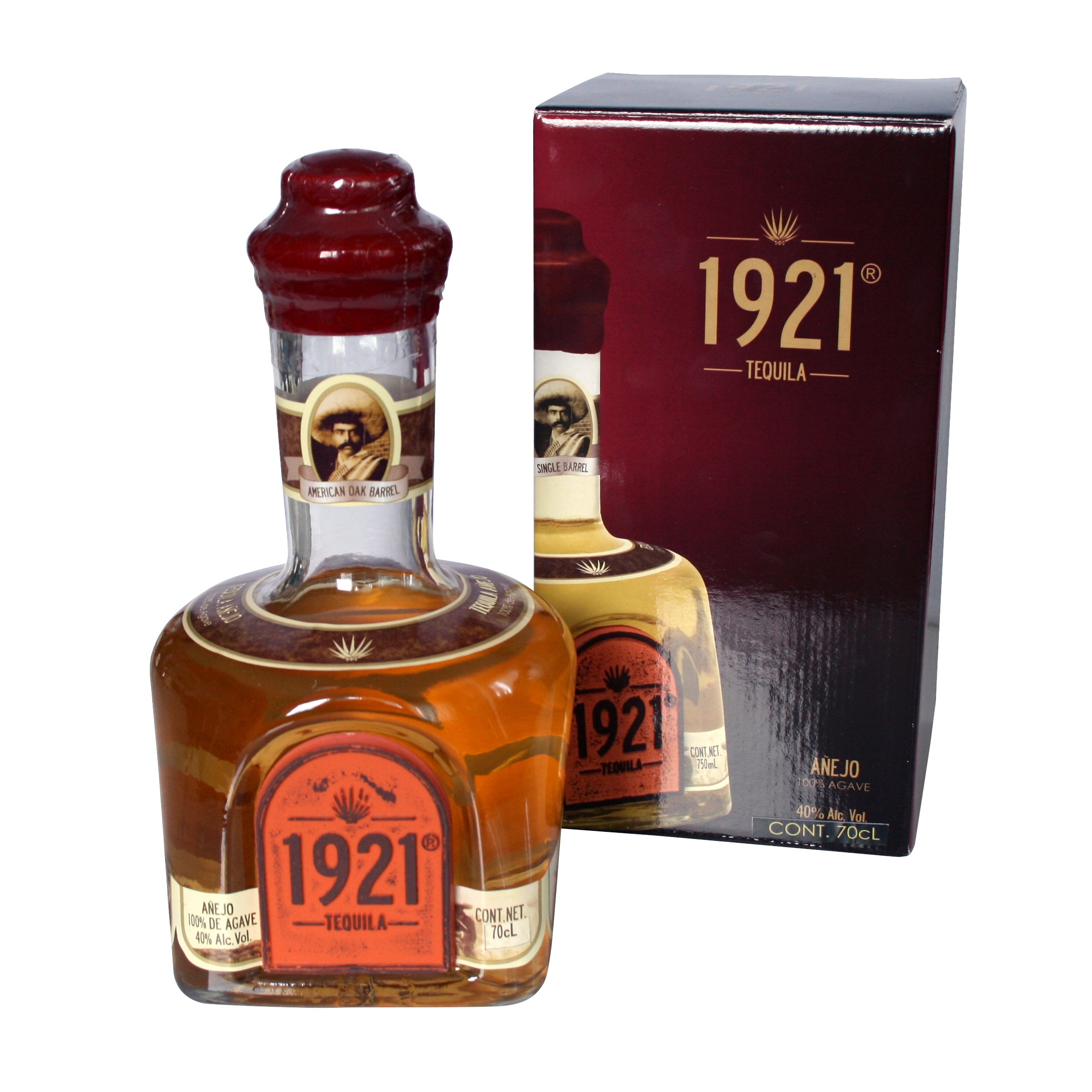 TEQUILA 1921 ANEJO 700ml 40%Vol 100%AGAVE bottle