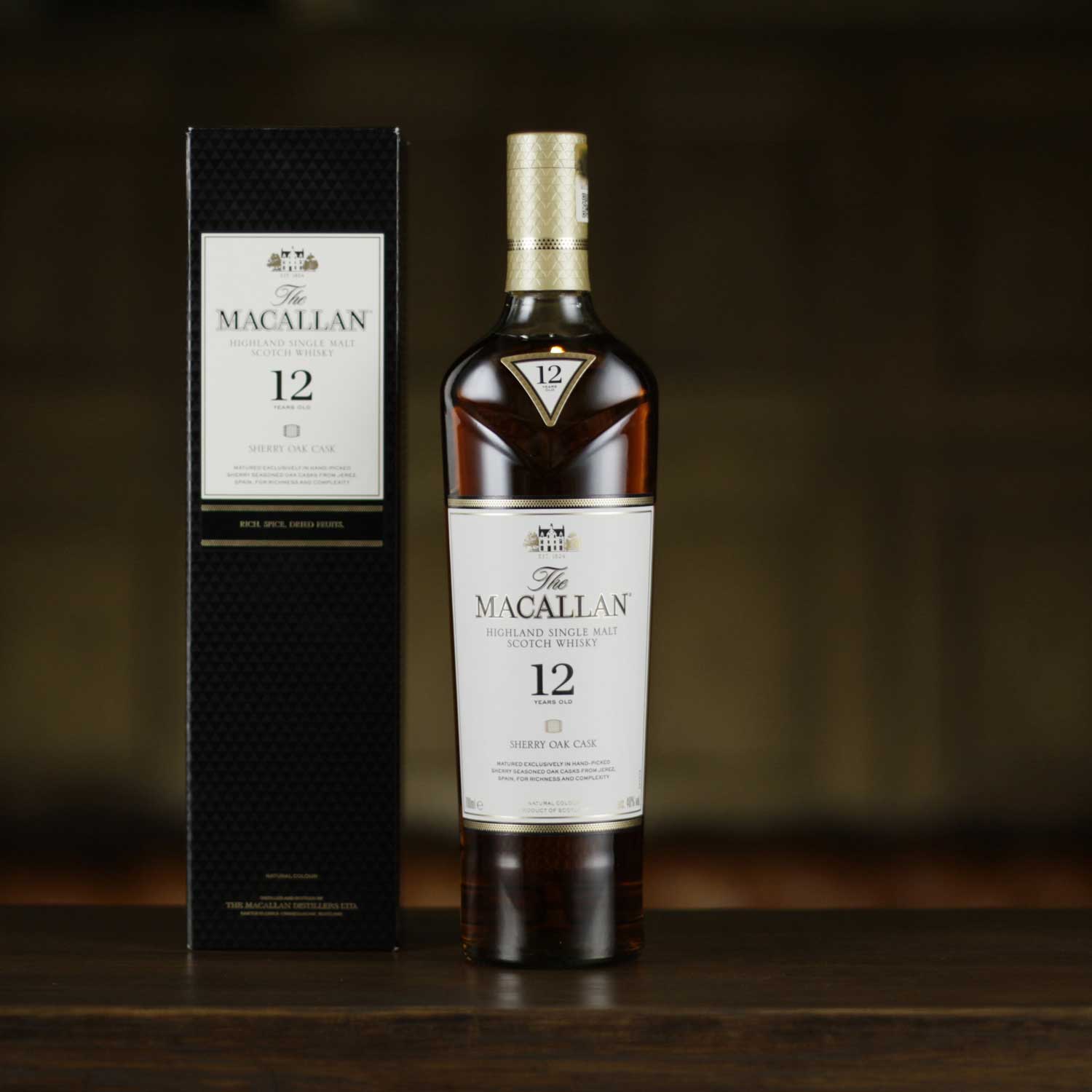 The Macallan 12 Year Old Sherry Oak Whisky