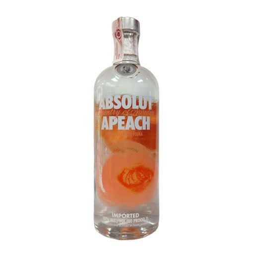 Vodka Absolut Peach Lt 1