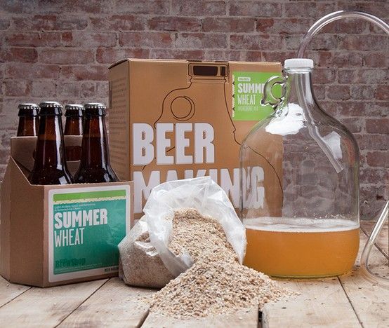 Want to make your own beer at home? Try this kit from Brooklyn Brew ...