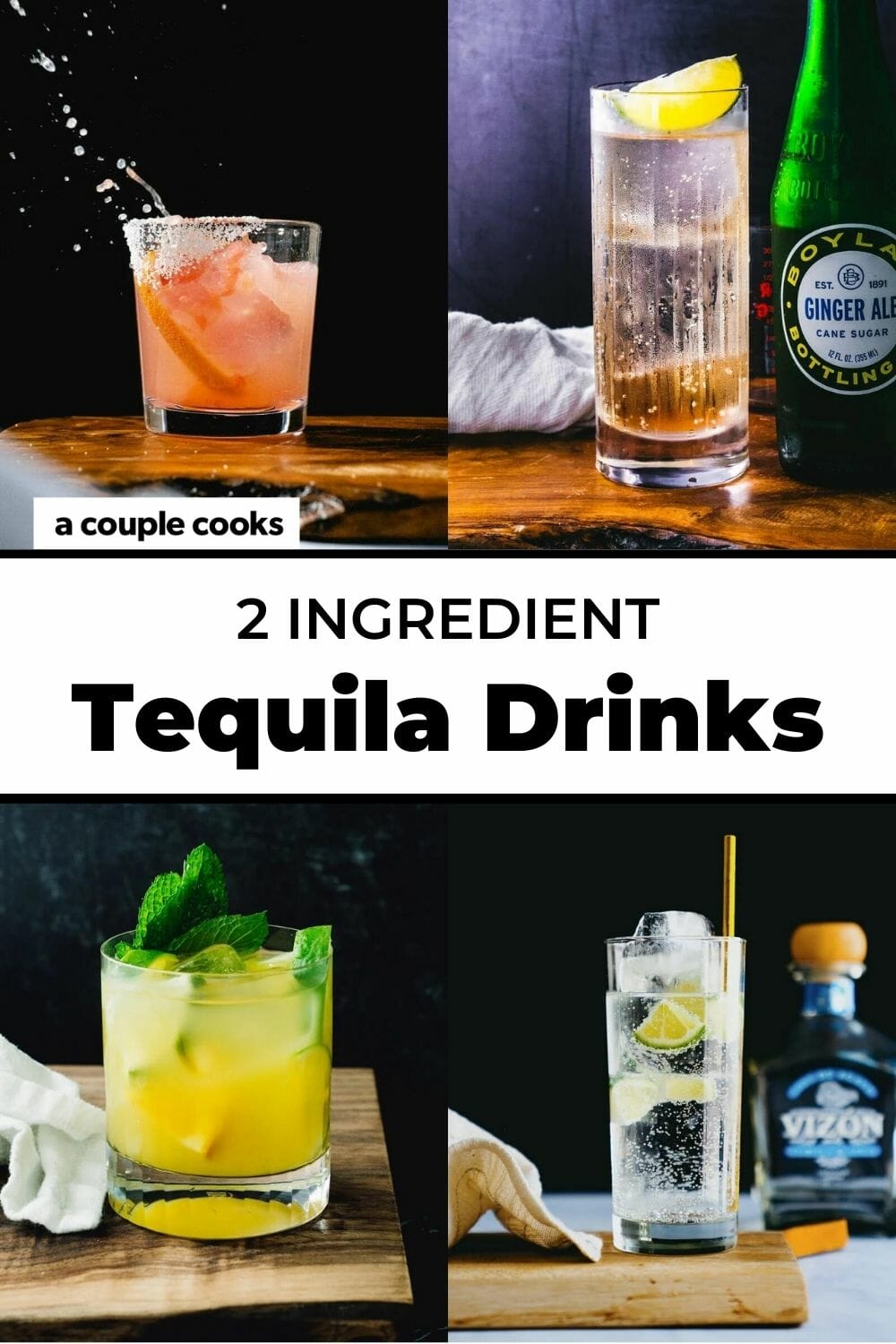 What to Mix with Tequila (2 Ingredient Drinks!)  A Couple ...