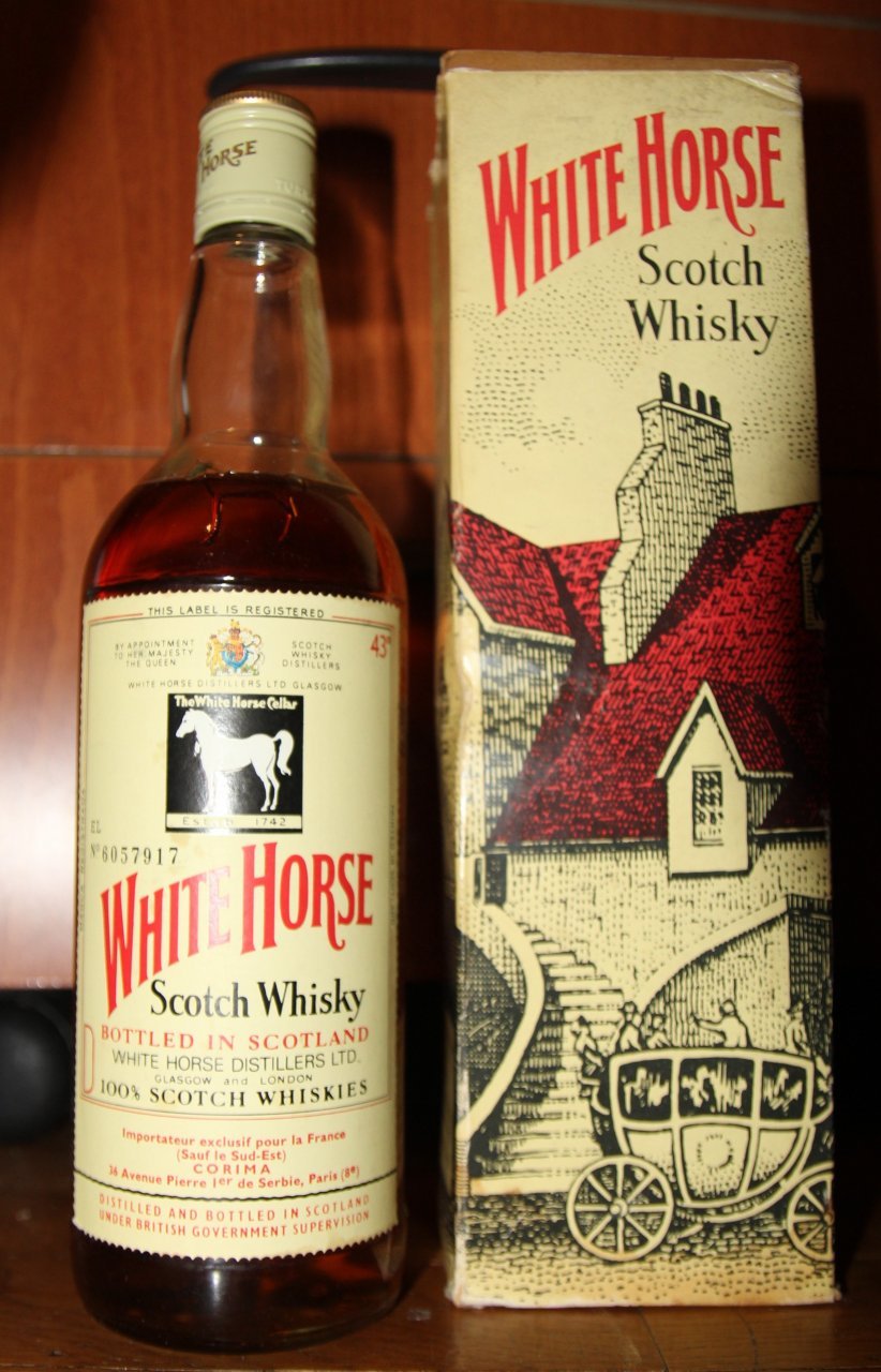 White Horse Whisky Year And Price Estimation Pls